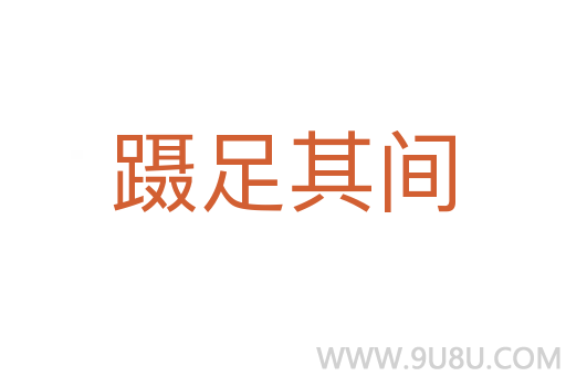 蹑足其间