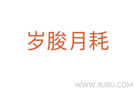 岁朘月耗