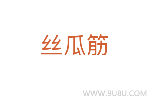 丝瓜筋