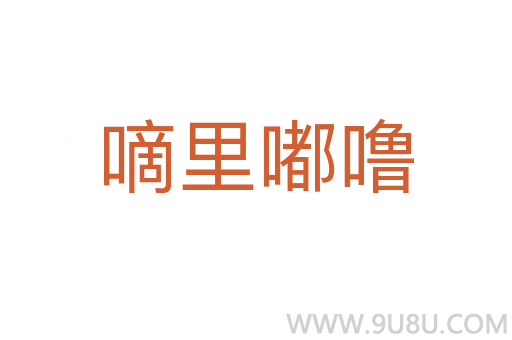 嘀里嘟噜