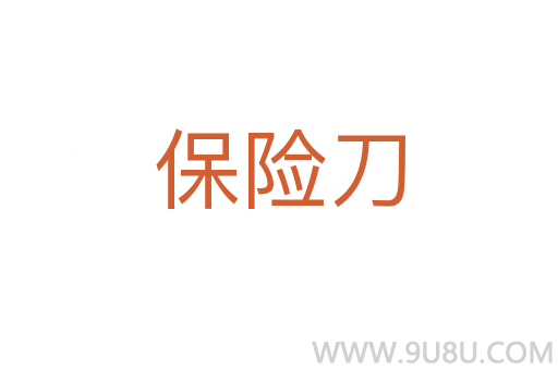 保险刀