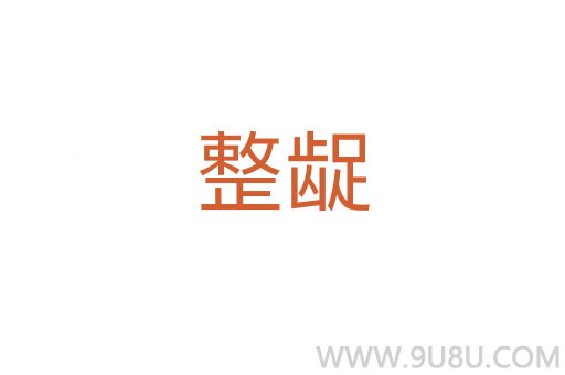 整龊