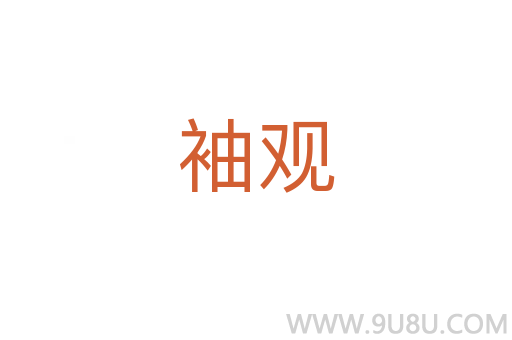 袖观