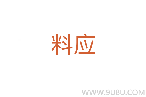 料应