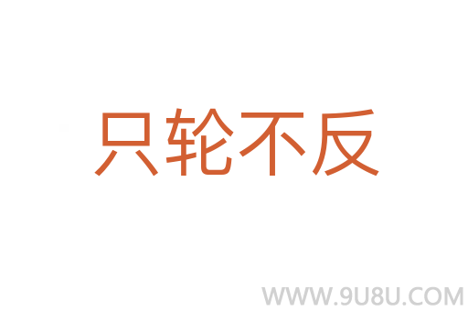 只轮不反