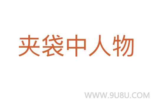 夹袋中人物