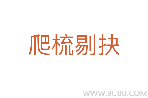 爬梳剔抉