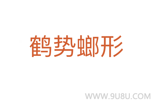 鹤势螂形