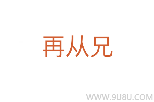 再从兄