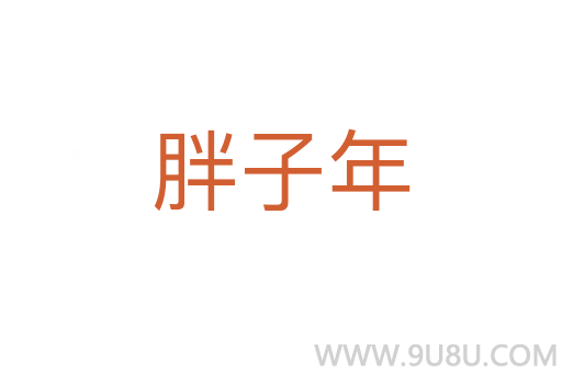 胖子年