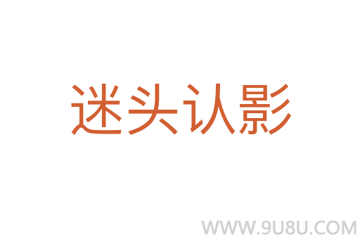 迷头认影