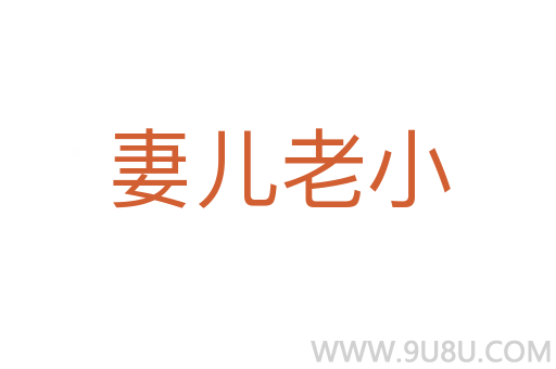 妻儿老小