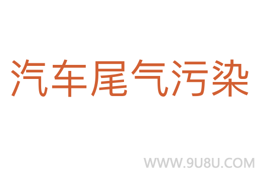 汽车尾气污染
