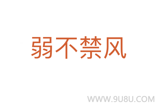 弱不禁风