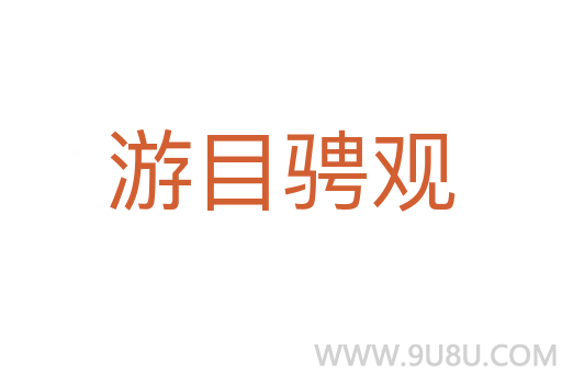 游目骋观