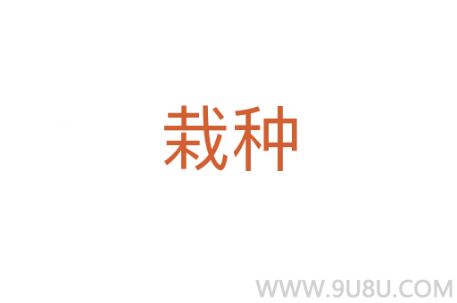 栽种