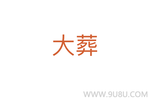 大葬