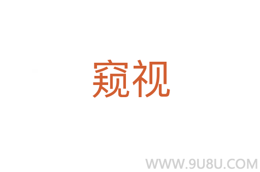 窥视