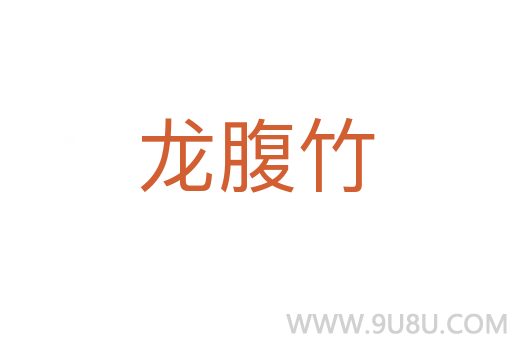 龙腹竹