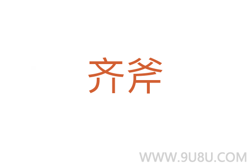 齐斧